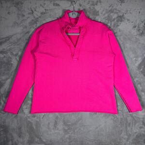 Frank & Eileen Patrick Popover Henley Pink XS Heritage Jersey USA
